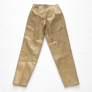 Cache Vintage Genuine Leather Snakeskin Pants Women’s Size 26